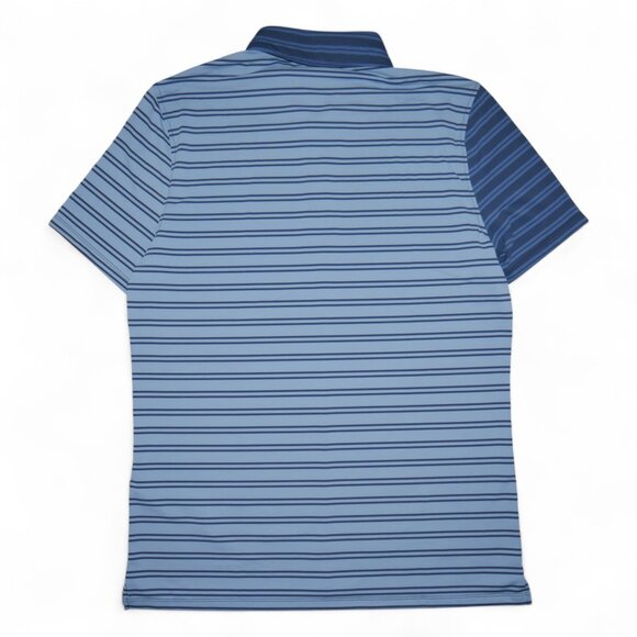 G/FORE Split Stripe Contrast Tech Jersey Golf Polo Men's Size M Moisture-wicking - Picture 8 of 12